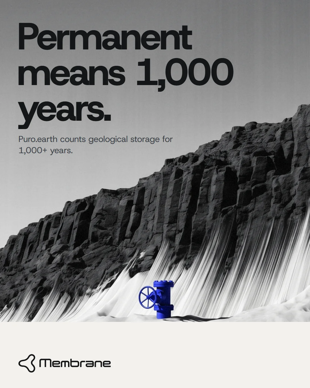 Poster: permanent means 1,000 years